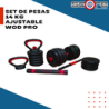 Set de pesas 14 kg ajustable Wod Pro,Set de pesas 14 kg ajustable Wod Pro