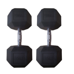 Par de mancuernas hexagonales 65 libras Wod Pro,Par de mancuernas hexagonales 65 libras Wod Pro