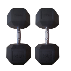 Par de mancuernas hexagonales 65 libras Wod Pro,Par de mancuernas hexagonales 65 libras Wod Pro