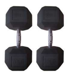 Par de mancuernas hexagonales 70 libras Wod Pro,Par de mancuernas hexagonales 70 libras Wod Pro