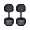 Par de mancuernas hexagonales 85 Libras Wod Pro,Par de mancuernas hexagonales 85 Libras Wod Pro