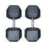 Par de mancuernas hexagonales 95 Libras Wod Pro,Par de mancuernas hexagonales 95 Libras Wod Pro