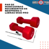 Par de mancuernas recubiertas de neopreno 4 libras Wod Pro,Par de mancuernas recubiertas de neopreno 4 libras Wod Pro