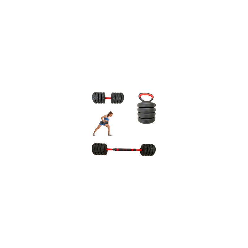 Set de pesas 50 kg ajustable Wod Pro,Set de pesas 50 kg ajustable Wod Pro