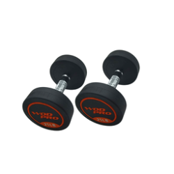 Par de mancuernas redondas 25 Libras Wod Pro,Par de mancuernas redondas 25 Libras Wod Pro