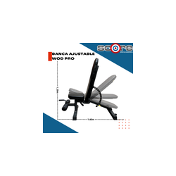 Banca ajustable Wod Pro,Banca ajustable Wod Pro