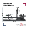 Sissy Squat Wod Pro uso comercial,Sissy Squat Wod Pro uso comercial