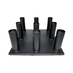 Rack de piso para 9 barras olímpicas Wod Pro,Rack de piso para 9 barras olímpicas Wod Pro