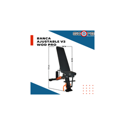 Banca ajustable V2 Wod Pro,Banca ajustable V2 Wod Pro