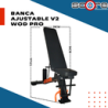 Banca ajustable V2 Wod Pro,Banca ajustable V2 Wod Pro