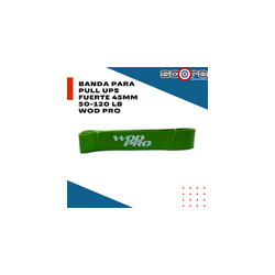 Banda para pull ups fuerte 45mm 50-120 lb Wod Pro,Banda para pull ups fuerte 45mm 50-120 lb Wod Pro